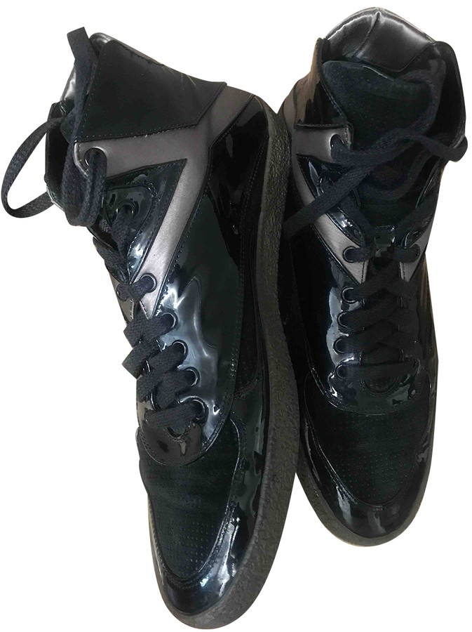 saint laurent black trainers