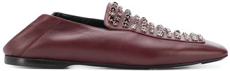 Fabiana Filippi Crystal-Embellished Loafers