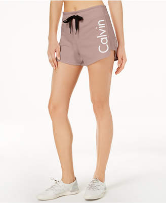 Calvin Klein Performance Curved-Hem Shorts