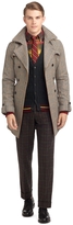 Thumbnail for your product : Brooks Brothers Wool Belted Trench