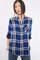 Thumbnail for your product : Topshop Blue check shirt