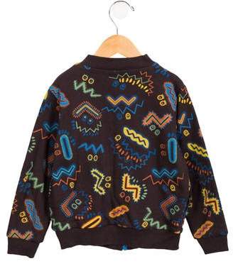 Stella McCartney Boys' Printed Zip-Up Sweatshirt