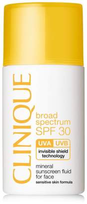 Clinique Broad Spectrum SPF 30 Mineral Sunscreen Fluid for Face