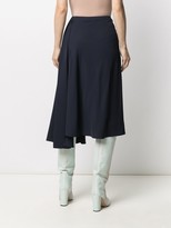 Thumbnail for your product : Aspesi Drape-Detail Midi Skirt