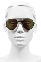 Thumbnail for your product : Spitfire Women's Algorithm Frameless Sunglasses - Black/ Green Mirror