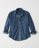 Thumbnail for your product : Abercrombie & Fitch Icon Denim Shirt