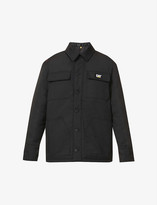 Thumbnail for your product : Heron Preston x Caterpillar logo-embroidered woven coach jacket