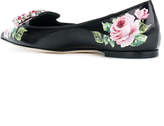 Thumbnail for your product : Dolce & Gabbana embellished ballerinas