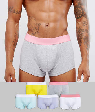ASOS Hipsters In Pastel Colours 5 Pack Save