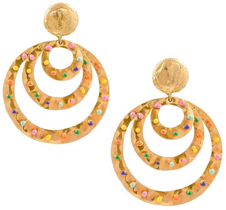 Enamel Earrings | Shop the world's largest collection of fashion 