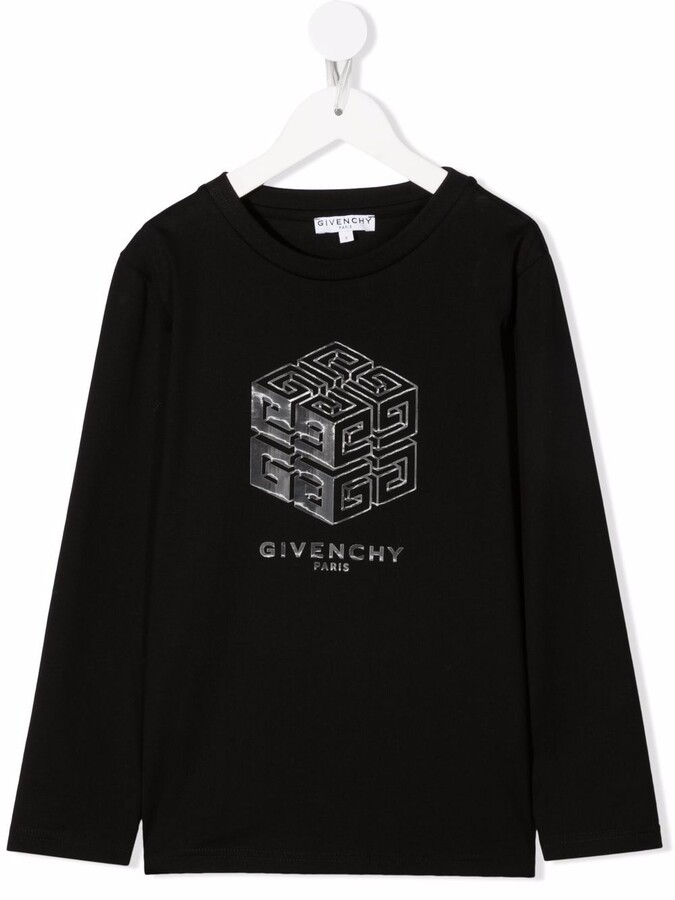 Givenchy Long Sleeve Print Shirt | Shop the world's largest 