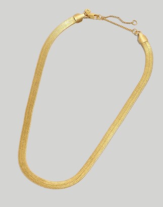 Madewell Chunky Herringbone Chain Necklace