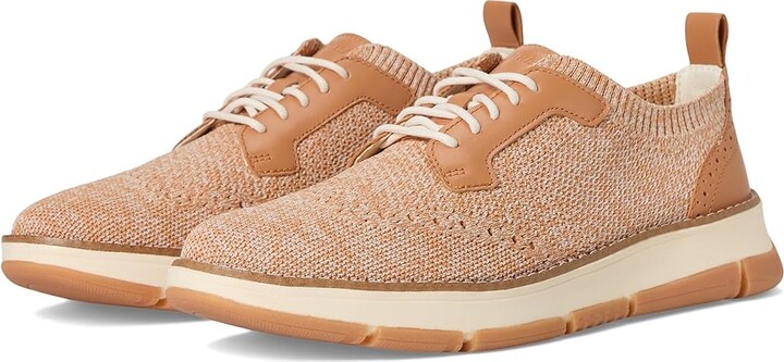 Cole Haan Zerogrand Revel Stitchlite Oxfords Women's Shoes Ivory And Biscuit Heather Knit/Biscuit : 10.5 B - Medium, Leather