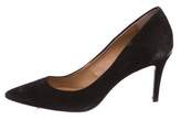 Thumbnail for your product : Calvin Klein Suede Pointed-Toe Pumps