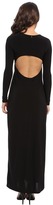 Thumbnail for your product : T-Bags 2073 Tbags Los Angeles Long Sleeve Deep-V Maxi