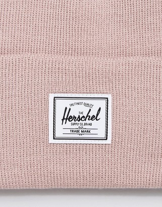 Herschel Knitted Beanie in Rose