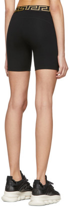 Versace Underwear Black Medusa Bike Shorts