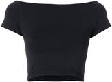 Thumbnail for your product : Helmut Lang cropped off-shoulder top