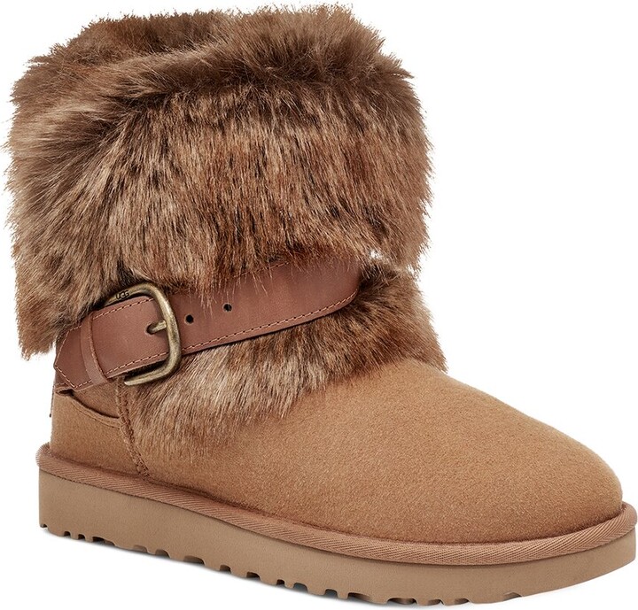 Suede Boots Ugg Berge Mini Boot UGG Women's Classic Mini Dipper
