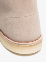 Thumbnail for your product : Clarks beige suede Desert boots