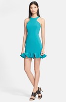 Thumbnail for your product : Jay Godfrey 'Abigail' Racerfront Stretch Crepe Dress