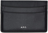 Thumbnail for your product : A.P.C. Navy André Card Holder
