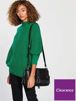 Thumbnail for your product : Very Funnel Neck Ribbed Jumper - Evergreen