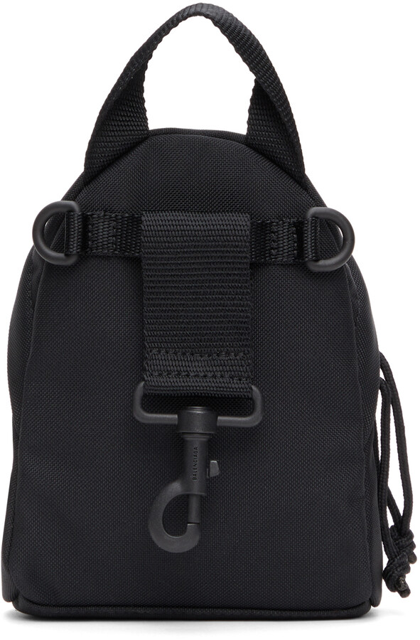 Balenciaga Black Nylon Mini Backpack ShopStyle