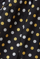 Thumbnail for your product : HVN Polka-dot Silk Crepe De Chine Dress
