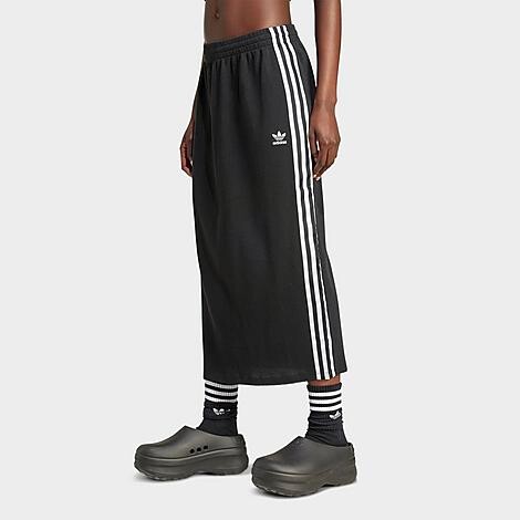 adidas Women's Originals adicolor Knitted Skirt in Black | Size: Small