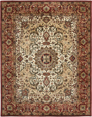 Astoria Grand Evie Wool Pile Oriental Rug