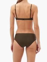 Thumbnail for your product : Matteau The Boy Leg Low-rise Bikini Briefs - Dark Green