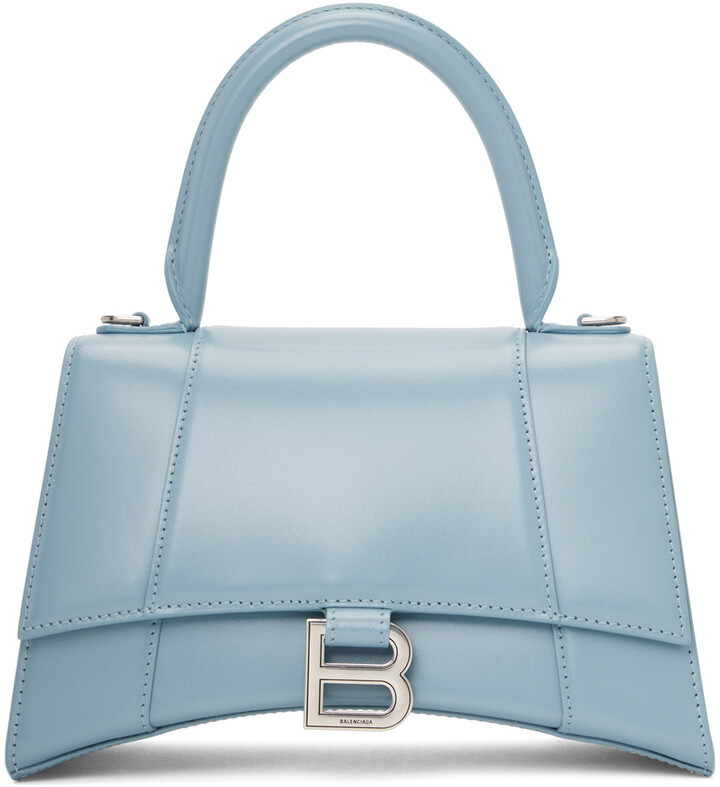 Balenciaga Blue Small Hourglass Bag - ShopStyle