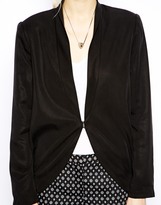 Thumbnail for your product : Twenty8Twelve Harmon Ruched Tailored Blazer