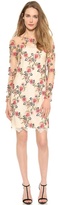 Thumbnail for your product : Notte by Marchesa 3135 Notte by Marchesa Embroidered Tulle Dress