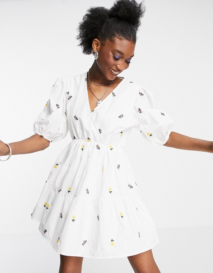 in the style white dress