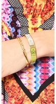 Thumbnail for your product : Kate Spade You Put the Lime in the Coconut Hinged Bangle