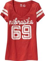 Thumbnail for your product : Old Navy Women's College Team V-Neck Tees