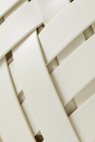 Thumbnail for your product : Bottega Veneta Point Basket Intrecciato Leather Tote - White