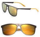 Thumbnail for your product : Carrera Flat-Top Metal Aviator Sunglasses