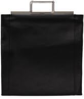 Thumbnail for your product : Givenchy Black Smooth Leather Shopper Tote