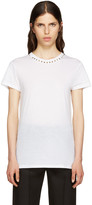 Valentino - T-shirt blanc Untitled Rockstud