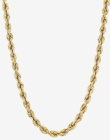 Thumbnail for your product : Fine Jewelry 10K Yellow Gold 22" Hollow Rope Chain Necklace