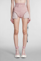 Dirt Cutoffs Shorts In Rose-pink Cott 