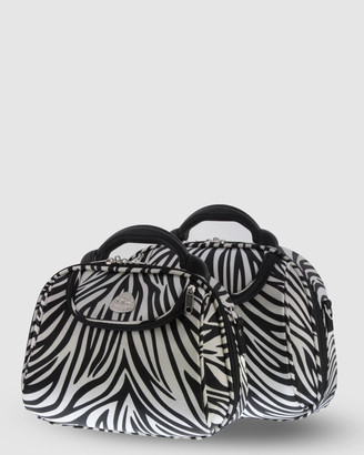 Cobb & Co - Women's Black Hard-Case Luggage - Kiev Beauty Case 2 Piece Set - Size One Size, Unisex at The Iconic