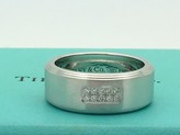 Thumbnail for your product : Tiffany & Co. 18K White Gold Century 0.10ct. Diamond Wedding Band Ring Size 8