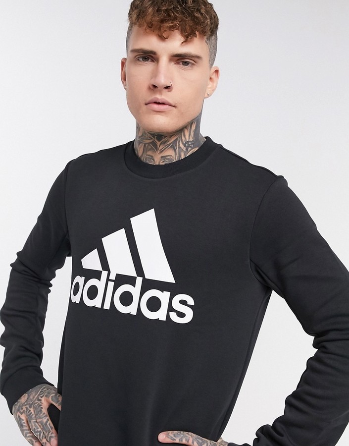 Mens Adidas Crew Neck Sweatshirt | ShopStyle