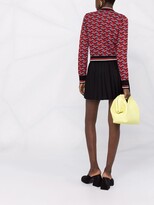 Thumbnail for your product : Versace Greca-pattern button-up cardigan