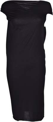 Rick Owens Lilies Twisted Neck Fitted Dress