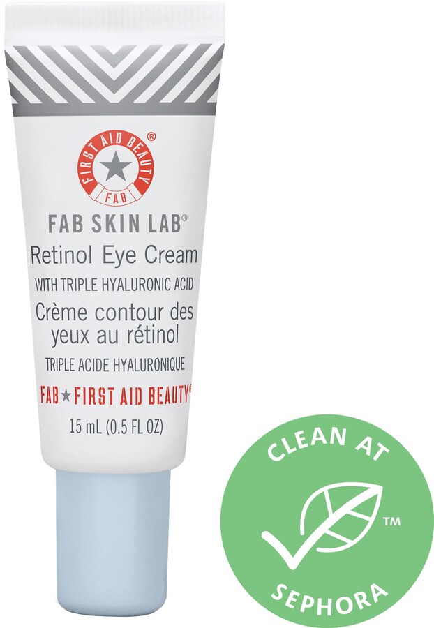 First Aid Beauty FAB Skin Lab Retinol Eye Cream with Triple Hyaluronic Acid  - ShopStyle